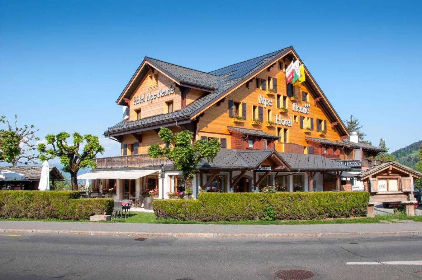Alpe Fleurie Hotel & Restaurant Villars-sur-Ollon Exterior photo